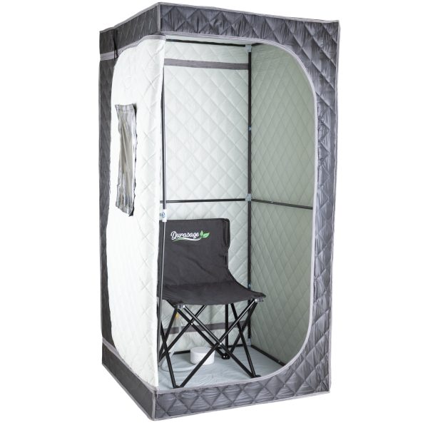 Durasage Health - Durasage Portable Full Body Steam Sauna for at Home | 1200W 2.6L Steam Generator Including Remote Control | Portable Chair (1-Person) Online - Image 3