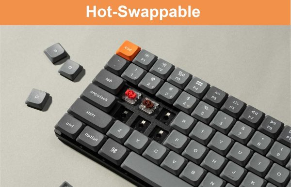 Keychron K3 Max Swappable Gateron RGB Backlight Red Switch Keyboard Online - Image 5