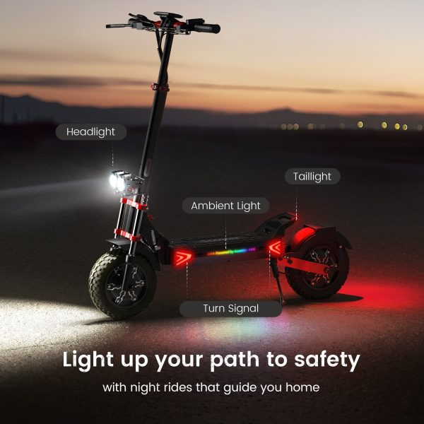 iScooter iX8 Off-Road Tires Electric Scooter For Discount - Image 3